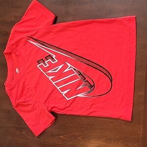 Nike Kids Red Graphic T-Shirt